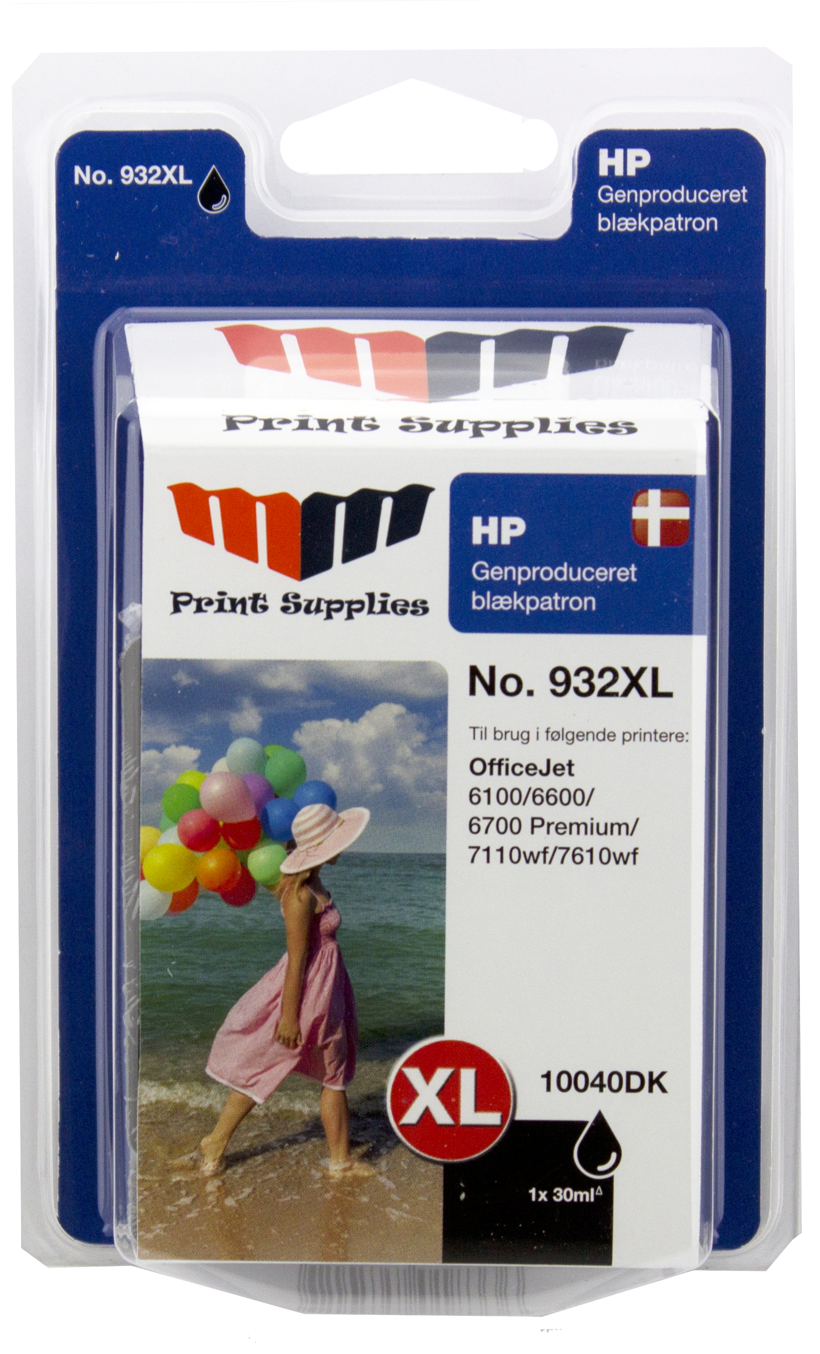 MM Black Inkjet Cartridge - Replaces HP No.932XL (CN053AE)
