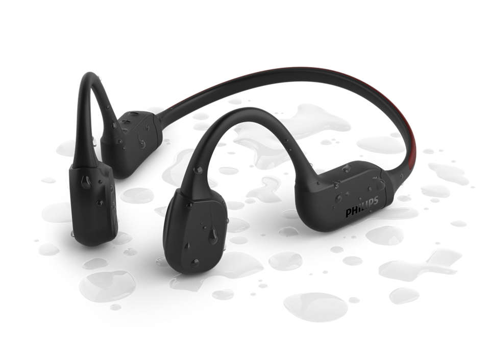 Philips TAA7607BK/00 headphones/headset Wireless Neck-band Sports Bluetooth Black, Red – image 8