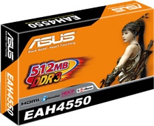 ASUS EAH4550/DI/512MD3(LP) GDDR3 – image 3