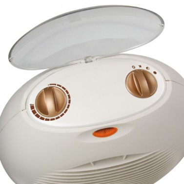 Imetec 4920 electric space heater Brown, White – image 2
