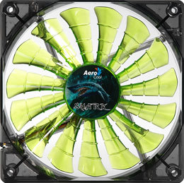 AeroCool Shark Fan 14cm - 1 Pack | SKU FAN-SK14G4