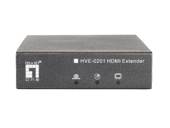 LevelOne HVE-0201 AV extender AV transmitter & receiver Black – image 2