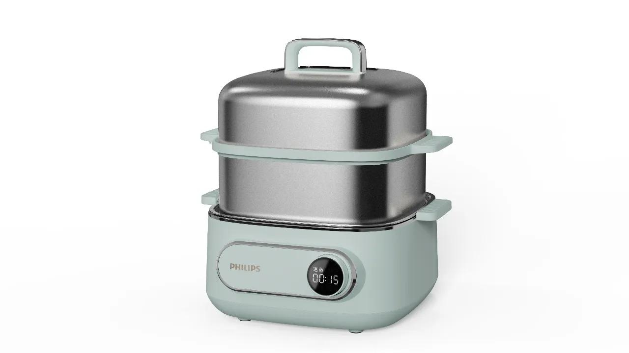 3000 series HD3300/50 steam cooker 2 basket(s) Freestanding