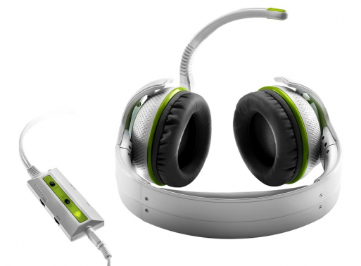 Thrustmaster Y250-X Headset Wired Head-band Gaming Green, White – image 3