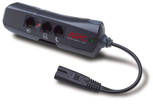 APC Domestic International Notebook Surge Protector