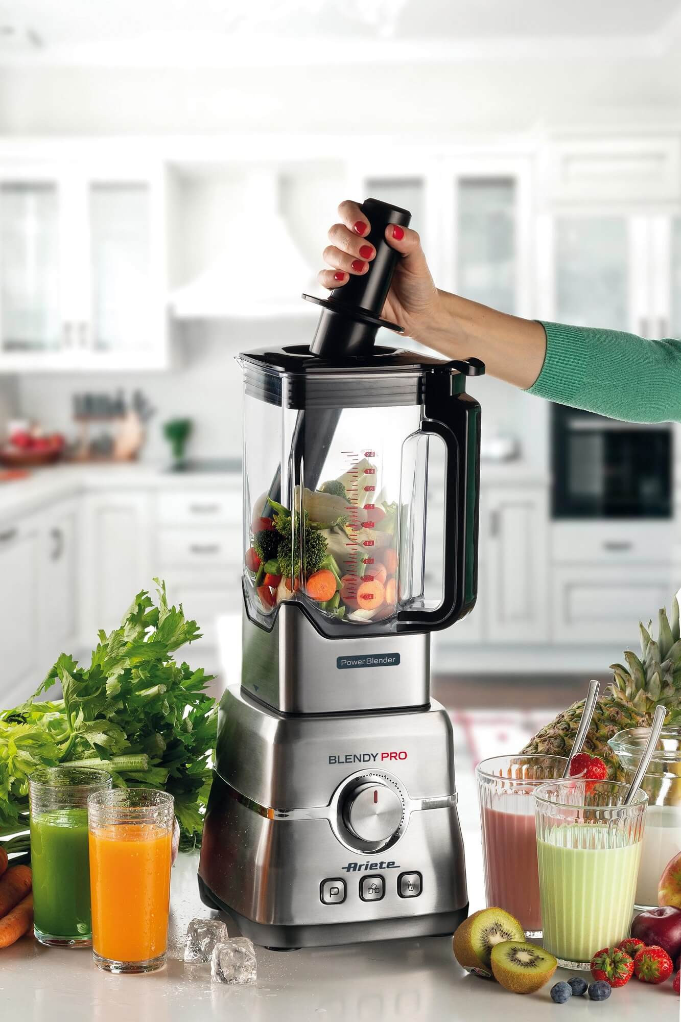 Ariete 0577/00 2 L Tabletop blender 2000 W Stainless steel – image 4