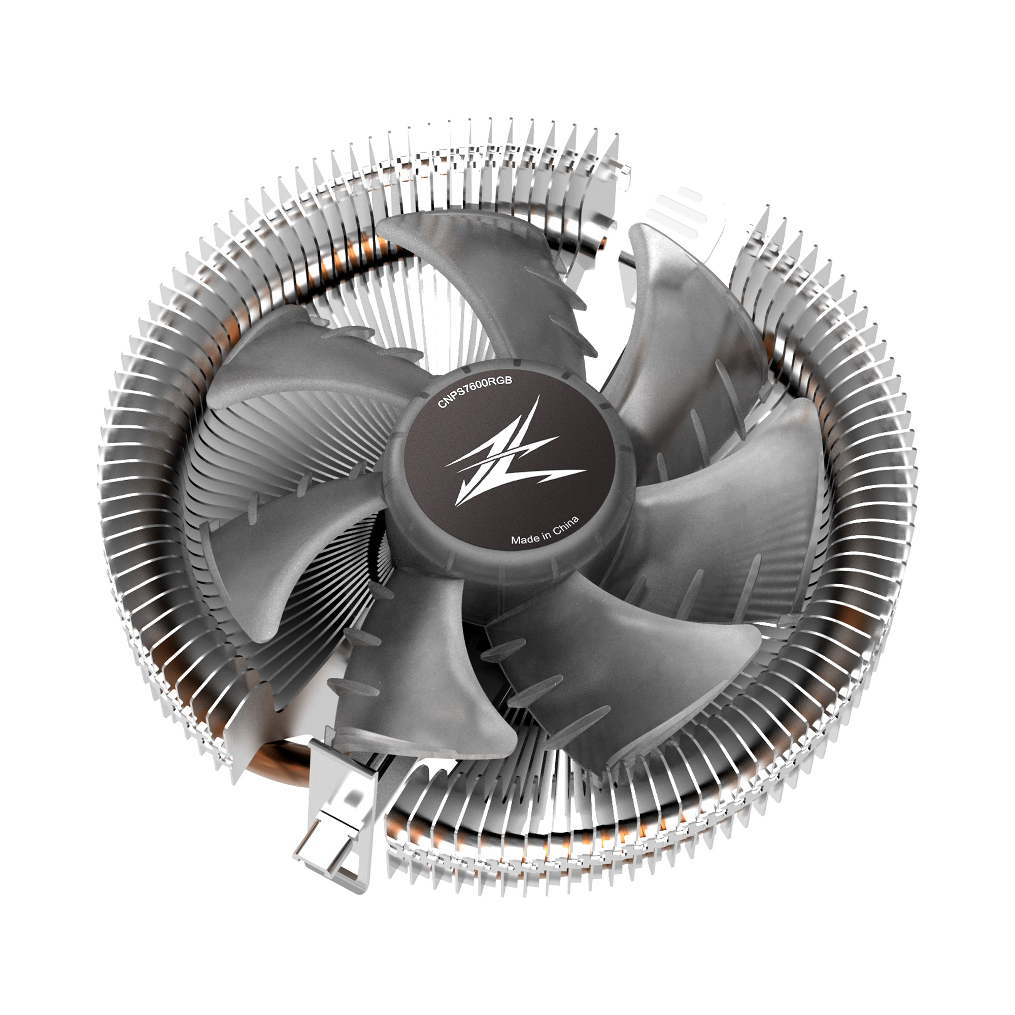 Zalman CNPS7600 RGB Low profile Flower Heat Sink CPU Cooler TDP 95W 92mm FAN pwm – image 4