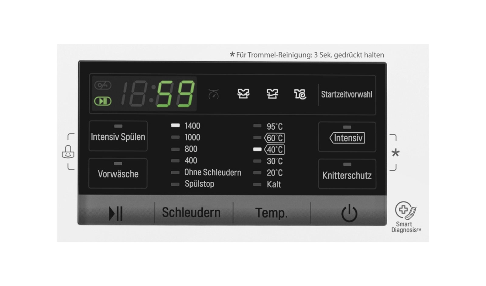 LG F1496QD3HT washing machine Front-load – image 2