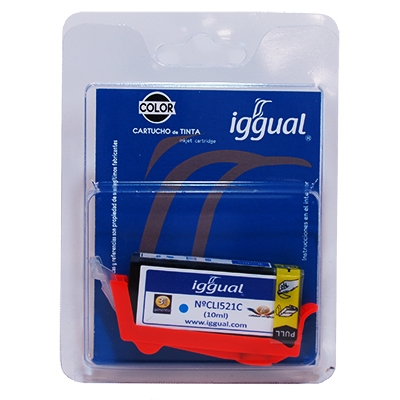 iggual PSICLI521C ink cartridge High (XL) Yield Cyan – image 2