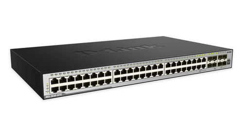 D-Link 48-port Layer 3 Stackable Managed Gigabit Switch including