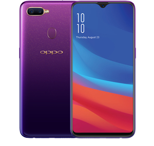 Oppo F9 16 cm (6.3") Dual SIM Android 8.0 4G Micro-USB 4 GB 64 GB 3500 mAh Purple – image 1