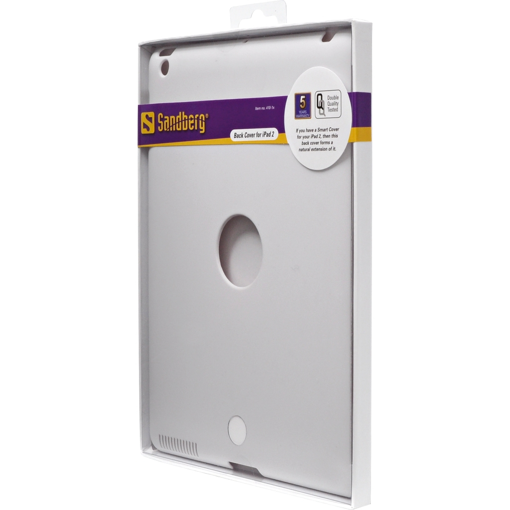 Sandberg Hard back case White iPad 2 – image 2