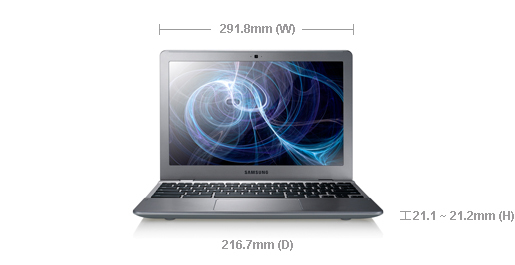 Samsung 5 XE550C22 Intel® Celeron® 867 Chromebook – image 9