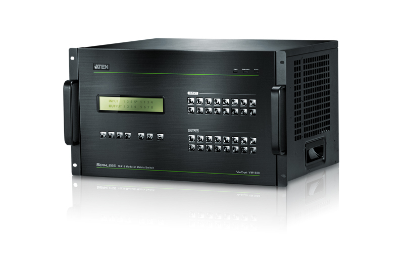 ATEN VM1600-AT-X KVM switch Black – image 1