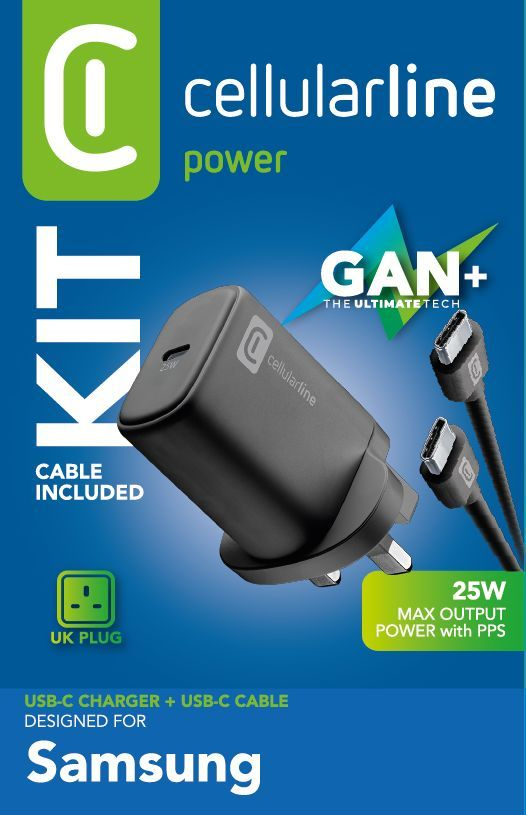 Cellularline Wall Charger Kit for Samsung – image 2
