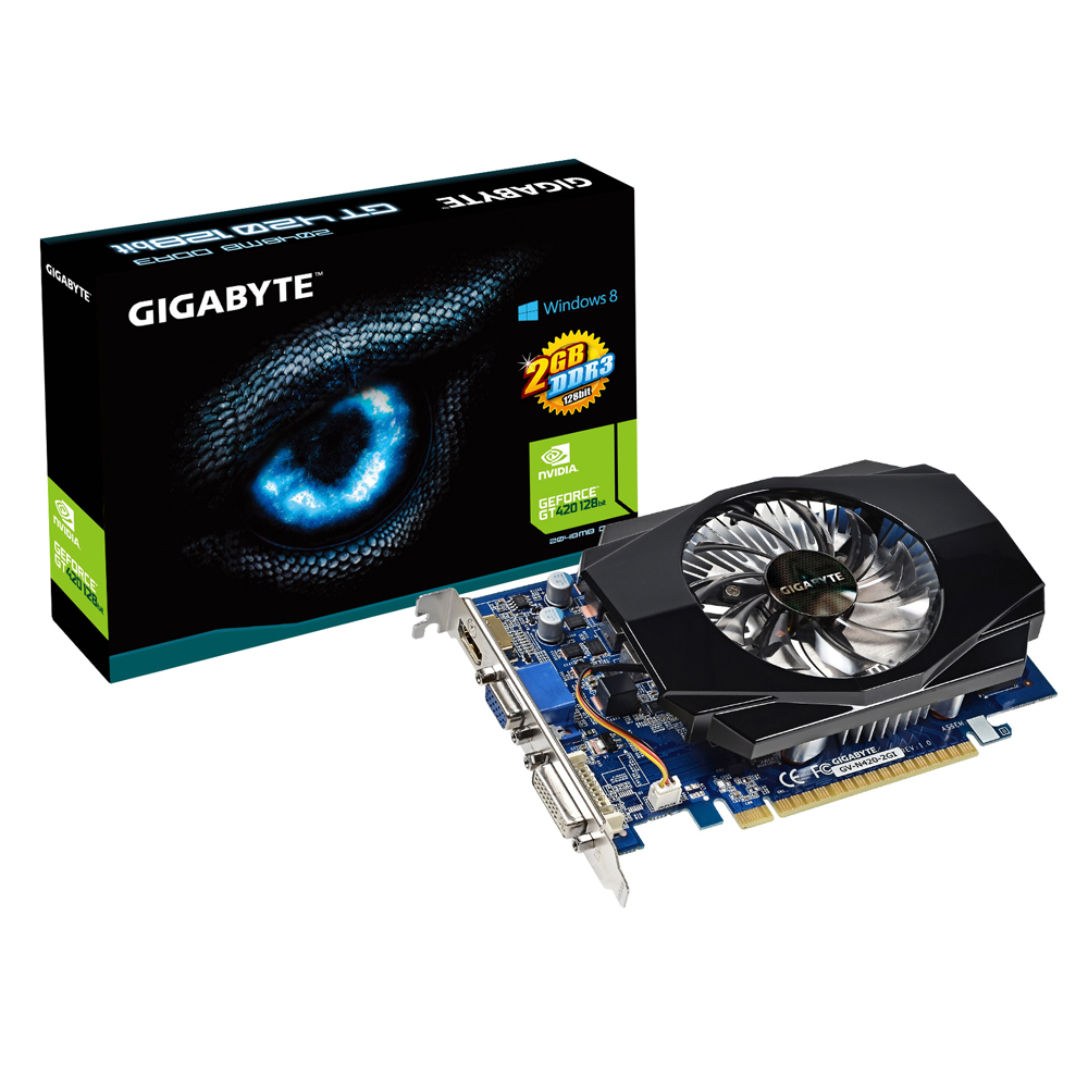 GIGABYTE GV-N420-2GI graphics card NVIDIA GeForce GT 420 – image 3