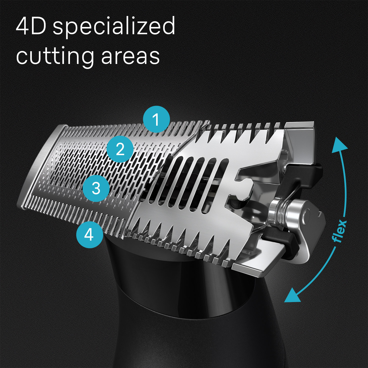 Braun XT3100 One Tool, Face and Beard Trimmer – image 4