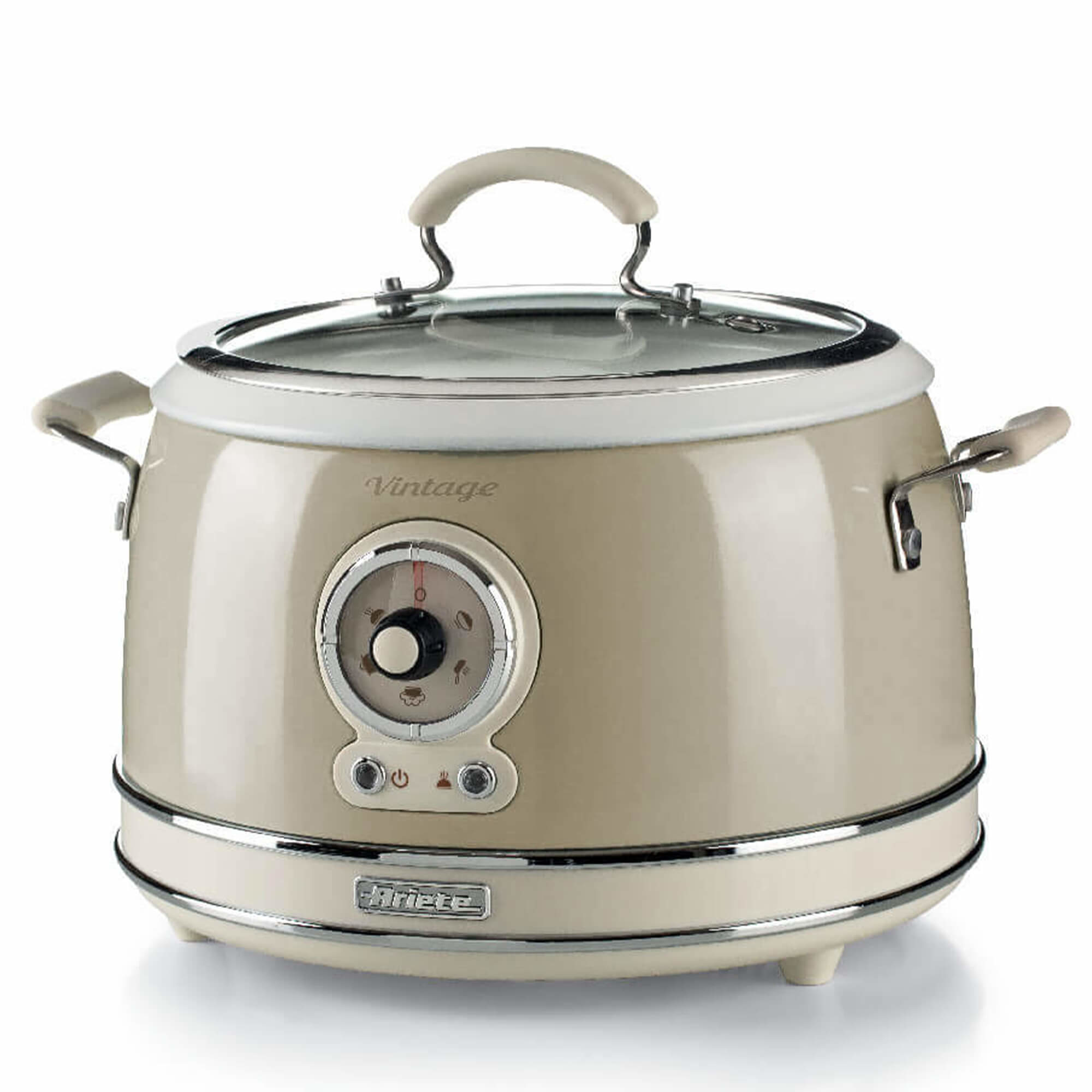 Ariete 2904 Rice Cooker - Electric Rice Cooker with ceramic bowl - Homemade Sushi - Multicooker - Vintage Line