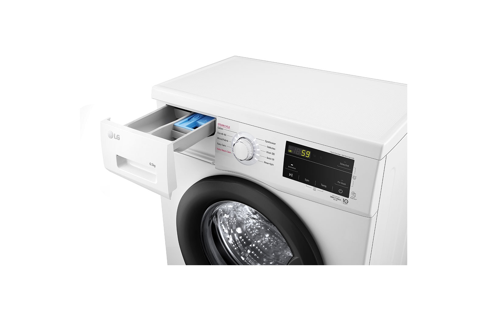 LG F2J3WS6WE washing machine Front-load – image 6