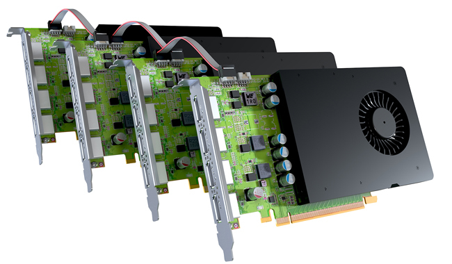 Matrox D-Series D1450 Quad HDMI Graphics Card / D1450-E4GB – image 3