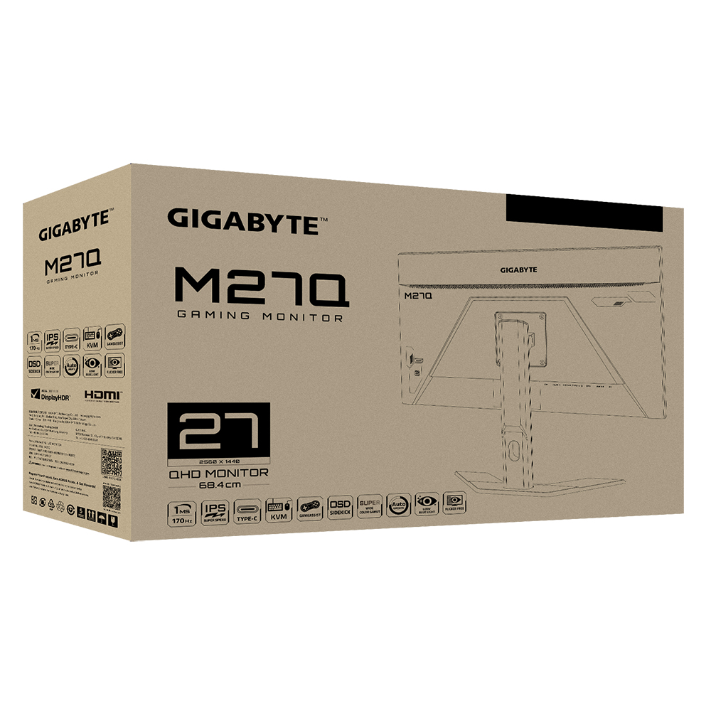 GIGABYTE M27Q computer monitor – image 8