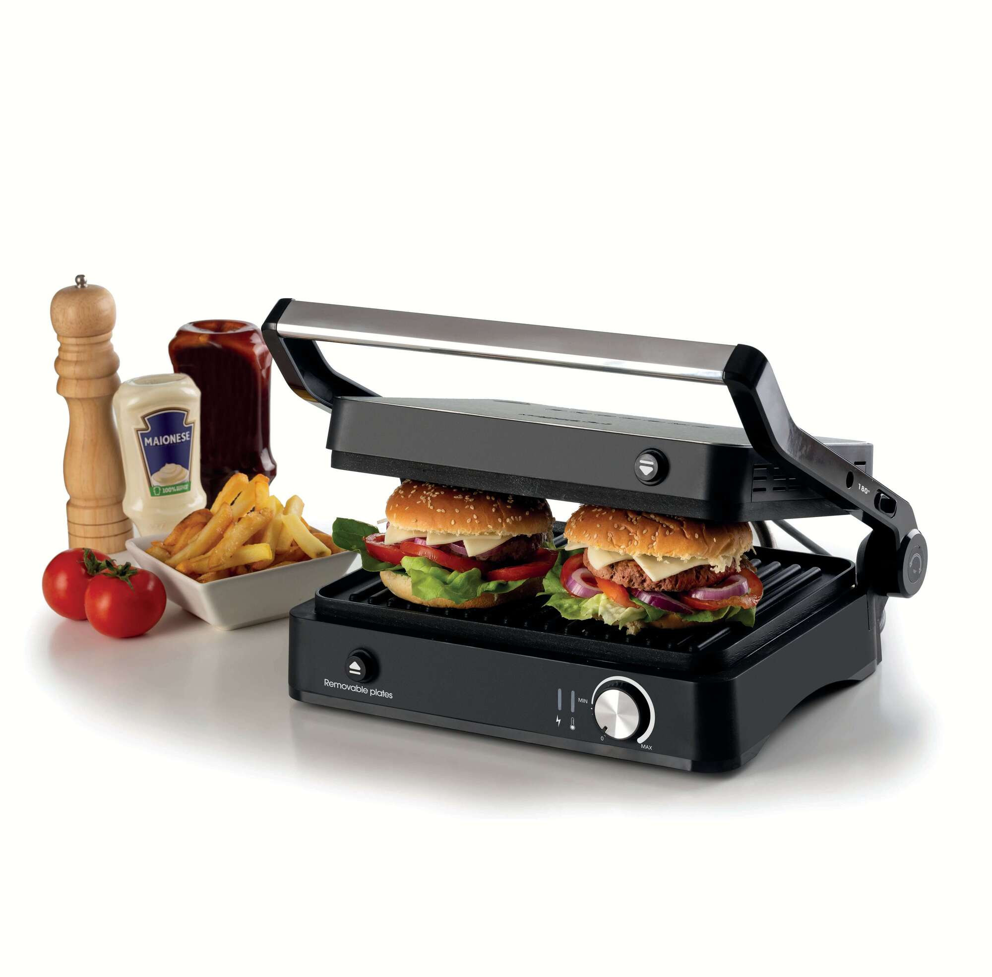 Ariete 1934 MetalGrill 3in1, Electric grill for mixed grilling – image 4
