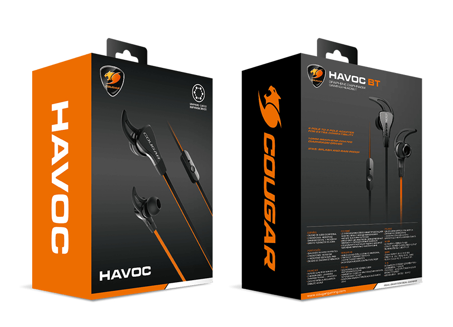 COUGAR Havoc Headset Wired Ear-hook Gaming Black, Red – image 6