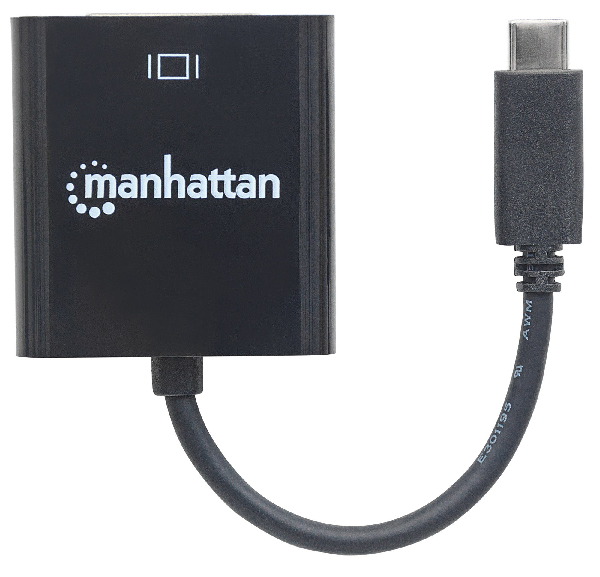 Manhattan USB-C to DVI-D Converter Cable, 4K@30Hz, Black – image 4