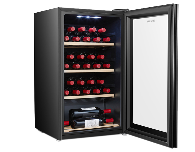 Hisense WSDJ100A10J wine cooler Freestanding Black 30 bottle(s) – image 3