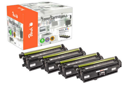Peach PT660 toner cartridge 4 pc(s) Compatible Black, Cyan, Magenta, Yellow