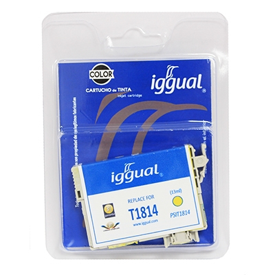 iggual PSIT181440 ink cartridge High (XL) Yield Yellow – image 2