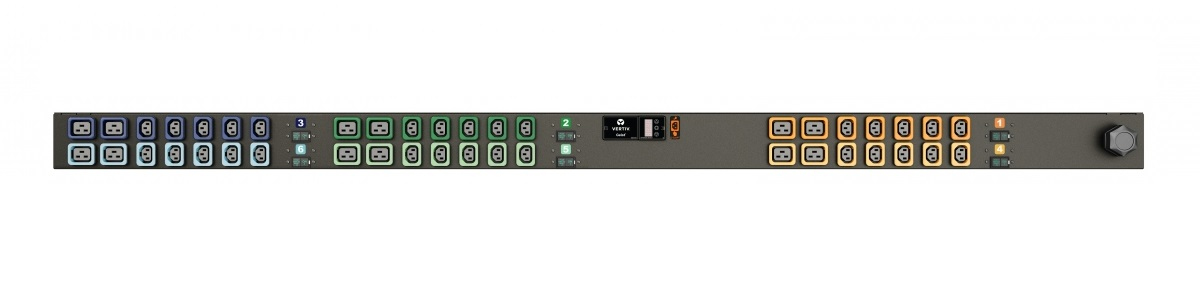 Vertiv I10079L power distribution unit (PDU) 42 AC outlet(s) Black