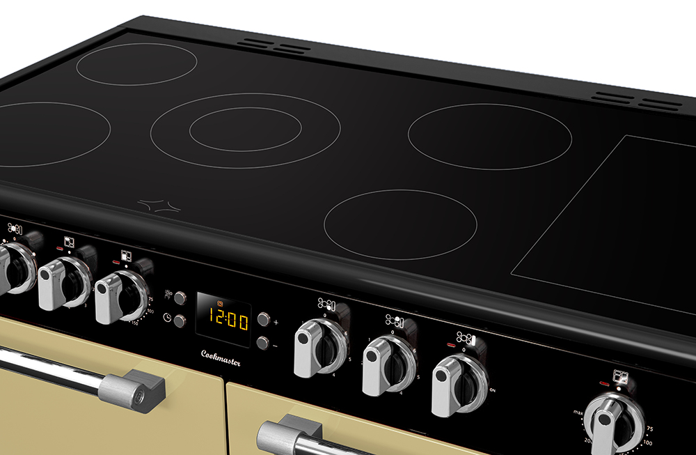 Leisure CK100C210C 100cm Electric Range Cooker with Five Ceramic Zones – image 3
