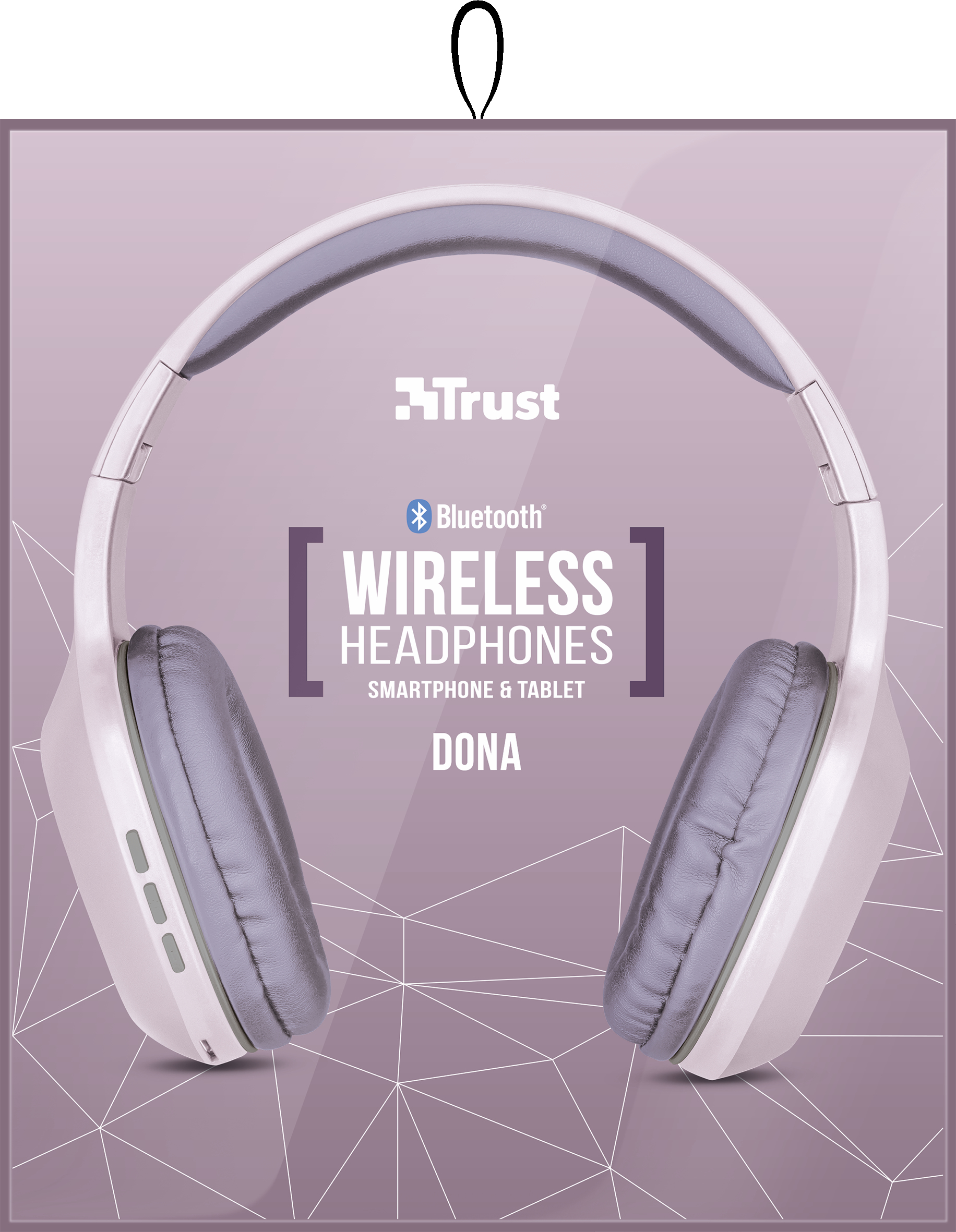 Trust Dona Headset Wired & Wireless Head-band Calls/Music Bluetooth Pink – image 8