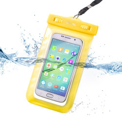 Celly SPLASHUNIYL mobile phone case Sleeve case Yellow