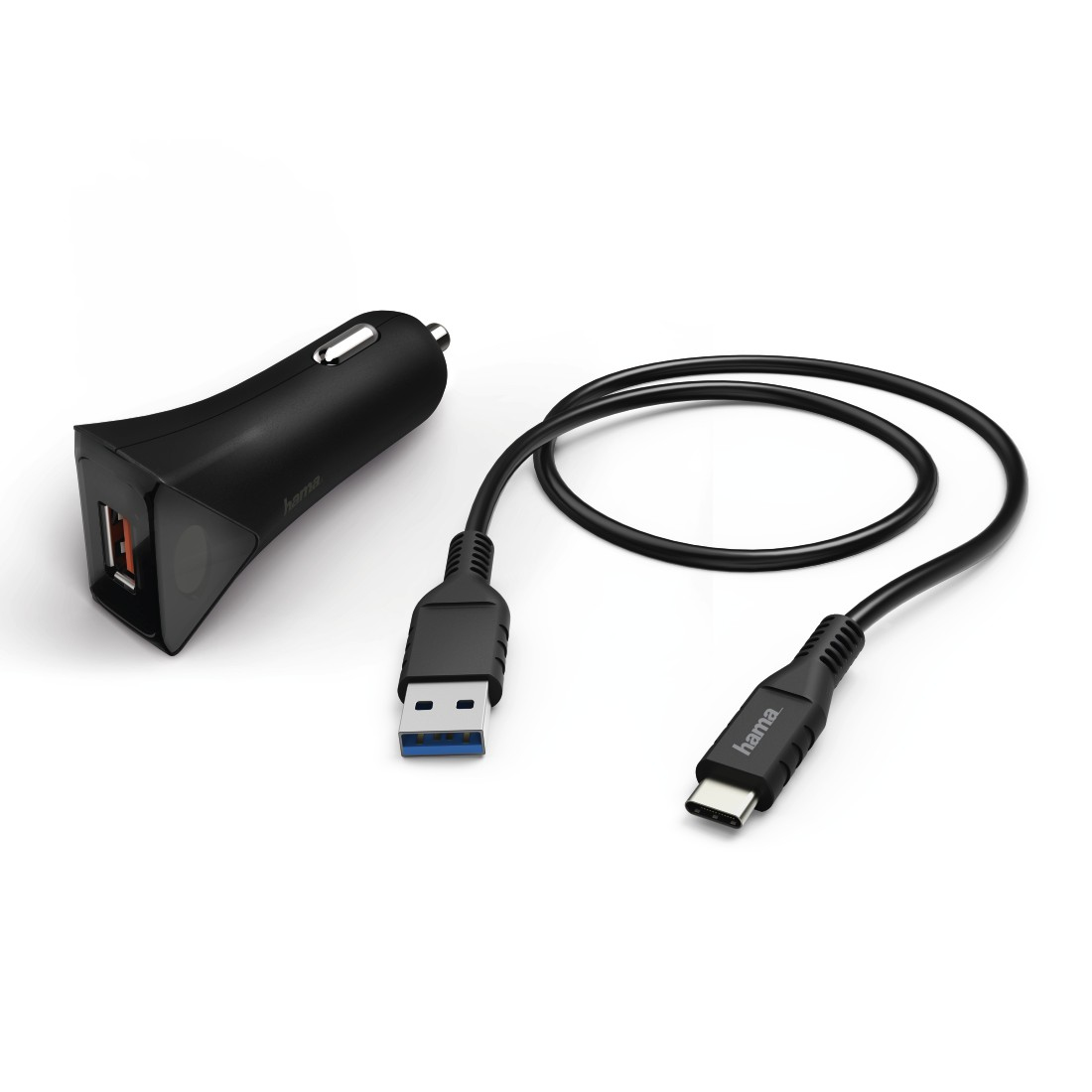 Hama 178394 Mobile phone Black Cigar lighter, USB Auto – image 2