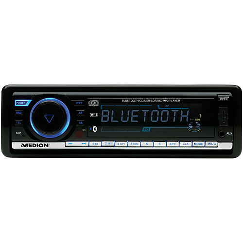MEDION P62025 Black Bluetooth
