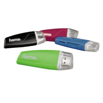 Hama 00054133 card reader USB 2.0 Black, Blue, Green, Pink – image 7