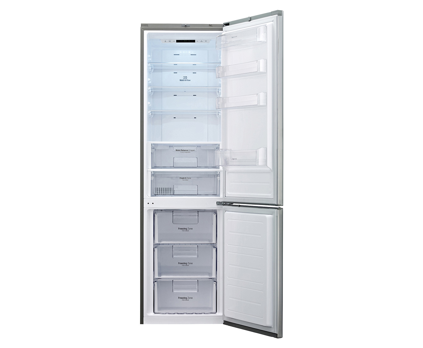 LG GBB530BLCFS fridge-freezer Freestanding – image 2