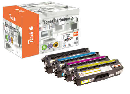 Peach 0F112202 toner cartridge 4 pc(s) Compatible Black, Cyan, Magenta, Yellow