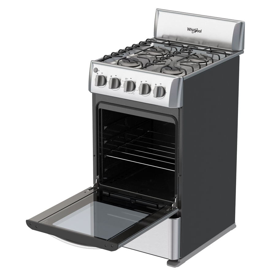 Whirlpool WWR3000S cooker Freestanding cooker Gas Grey – image 8