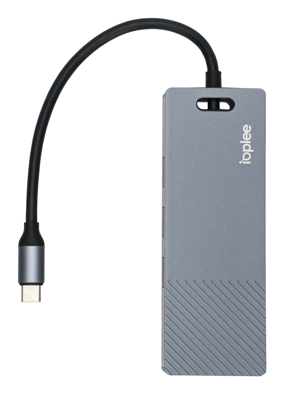 IOPLEE IOPEXTHE7IN1606 interface hub USB Type-C 5000 Mbit/s Grey – image 1