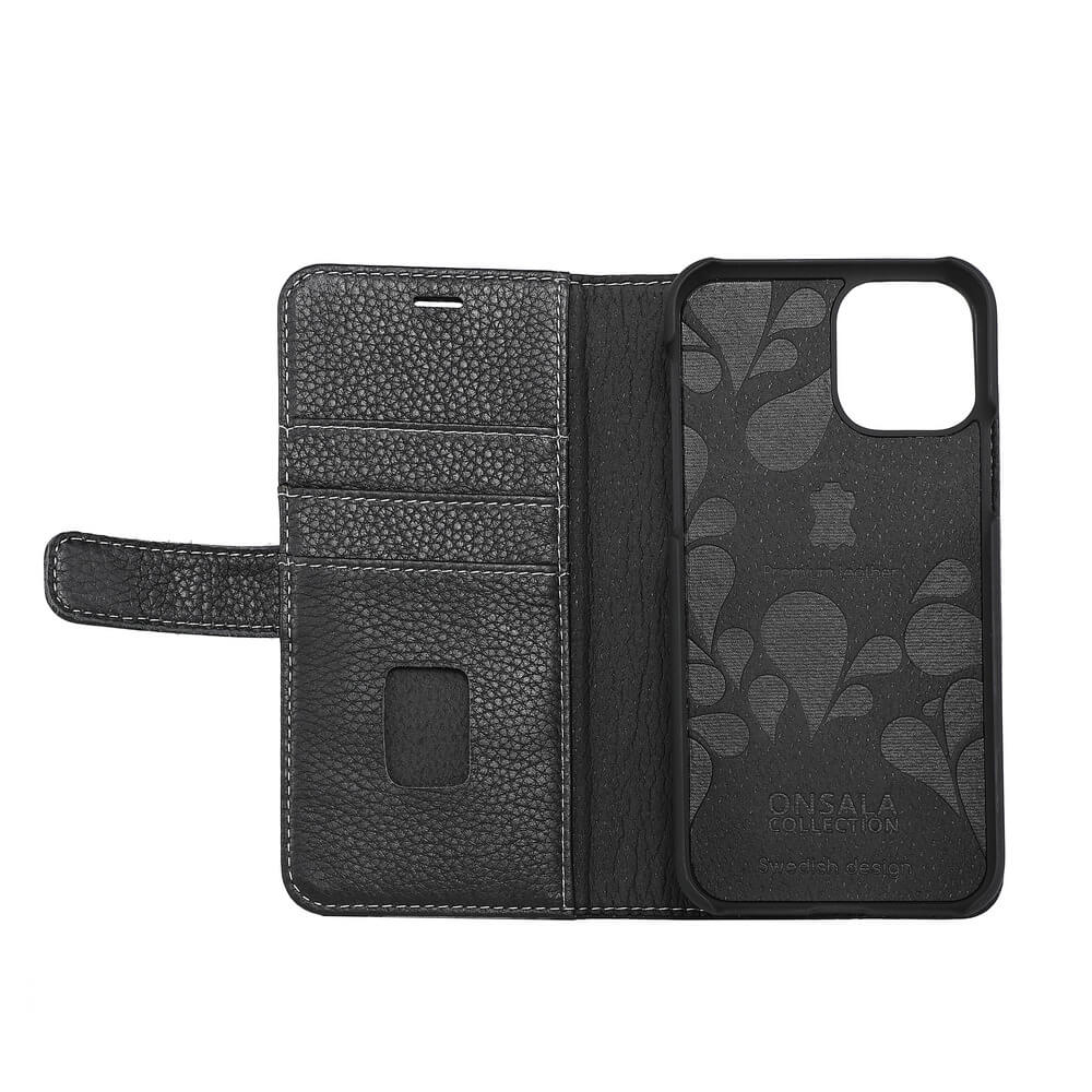 Onsala Wallet Leather Black iPhone 11 Pro Max – image 3