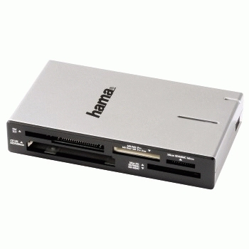 Hama CardReaderWriter 1,000 & 1 + 3-Port Docking Station, USB 2.0 – image 3