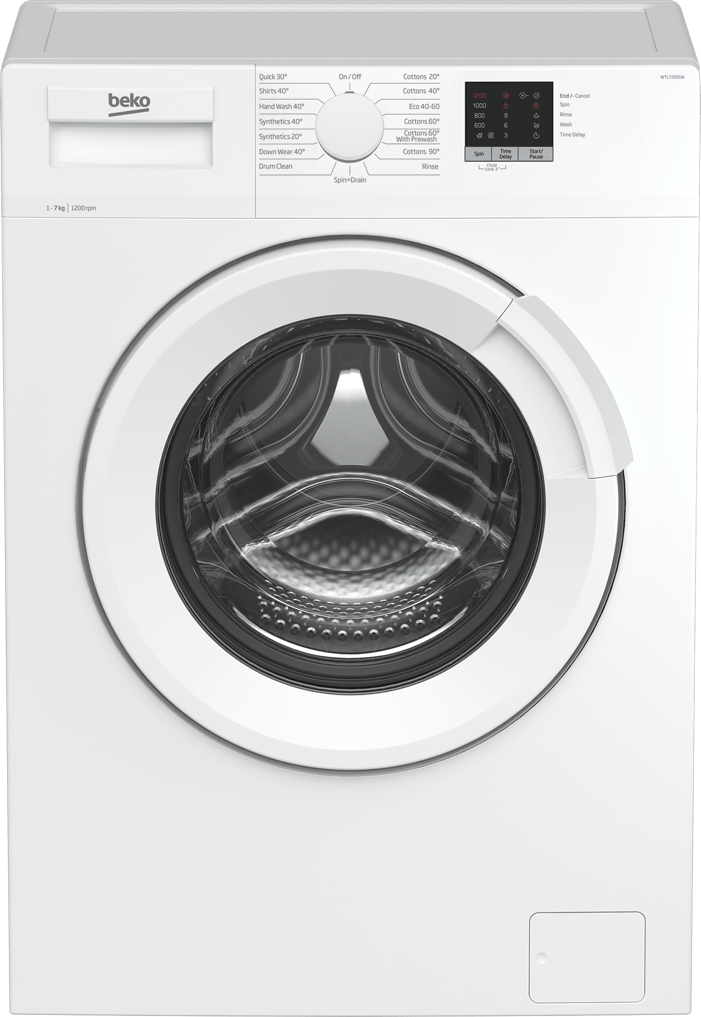 Beko b100 WTL72051W Freestanding