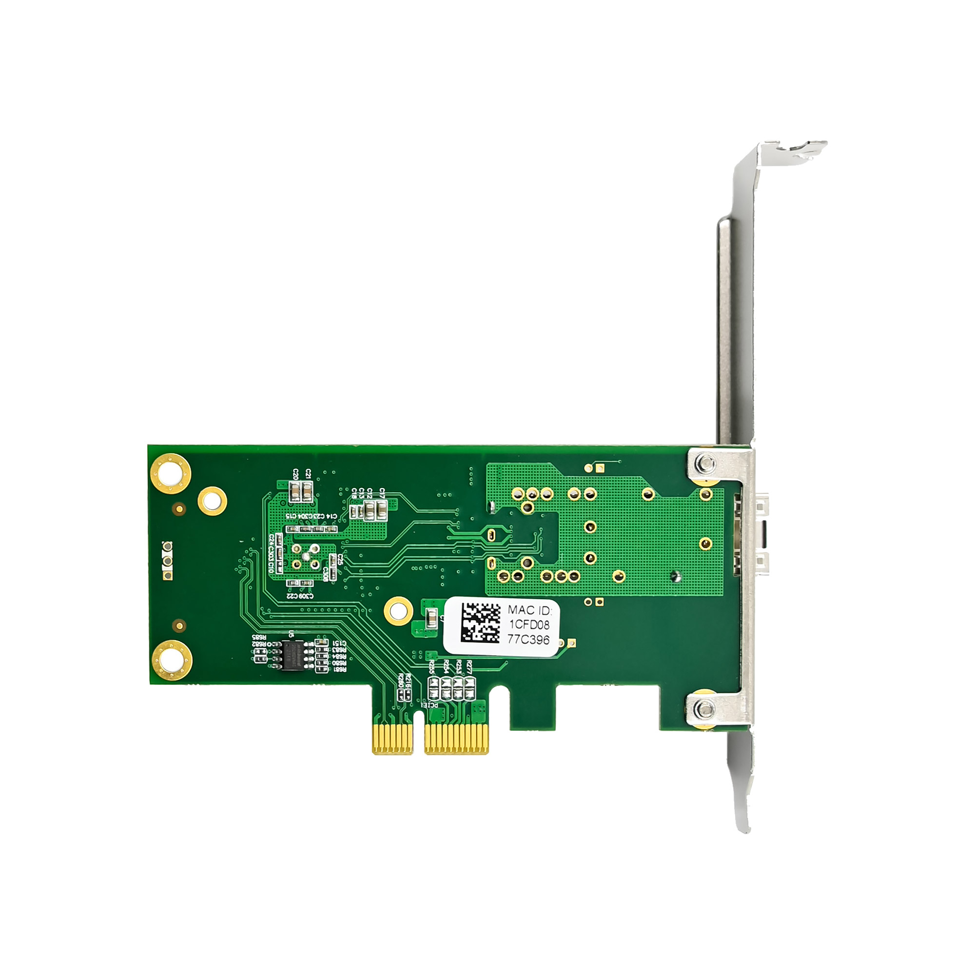 InLine Gigabit network card, 1x SFP, PCIe x1, incl. low profile slot bracket – image 5