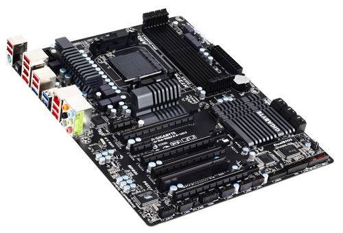 GIGABYTE GA-990FXA-UD3 motherboard AMD 990FX Socket AM3 ATX – image 3
