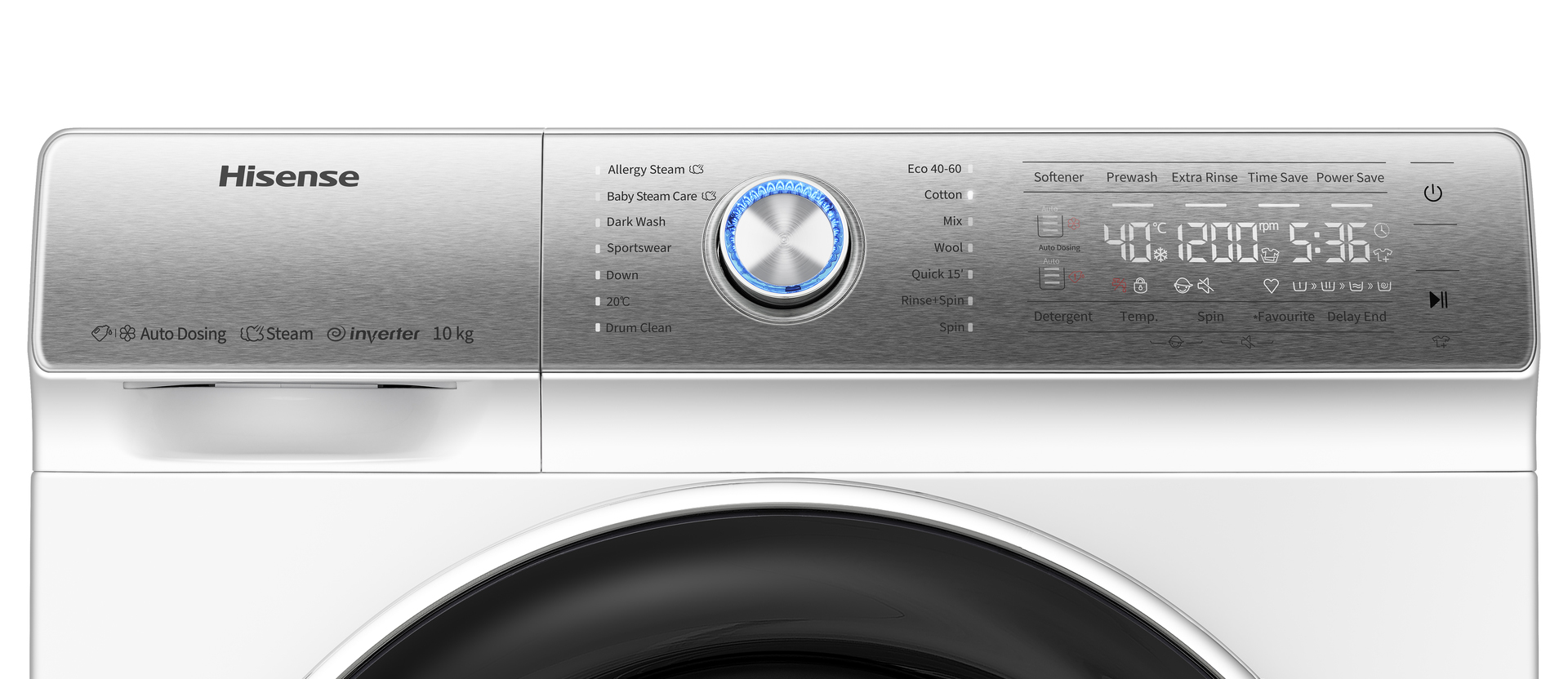 Hisense WFQR1014EVAJM washing machine Front-load – image 5