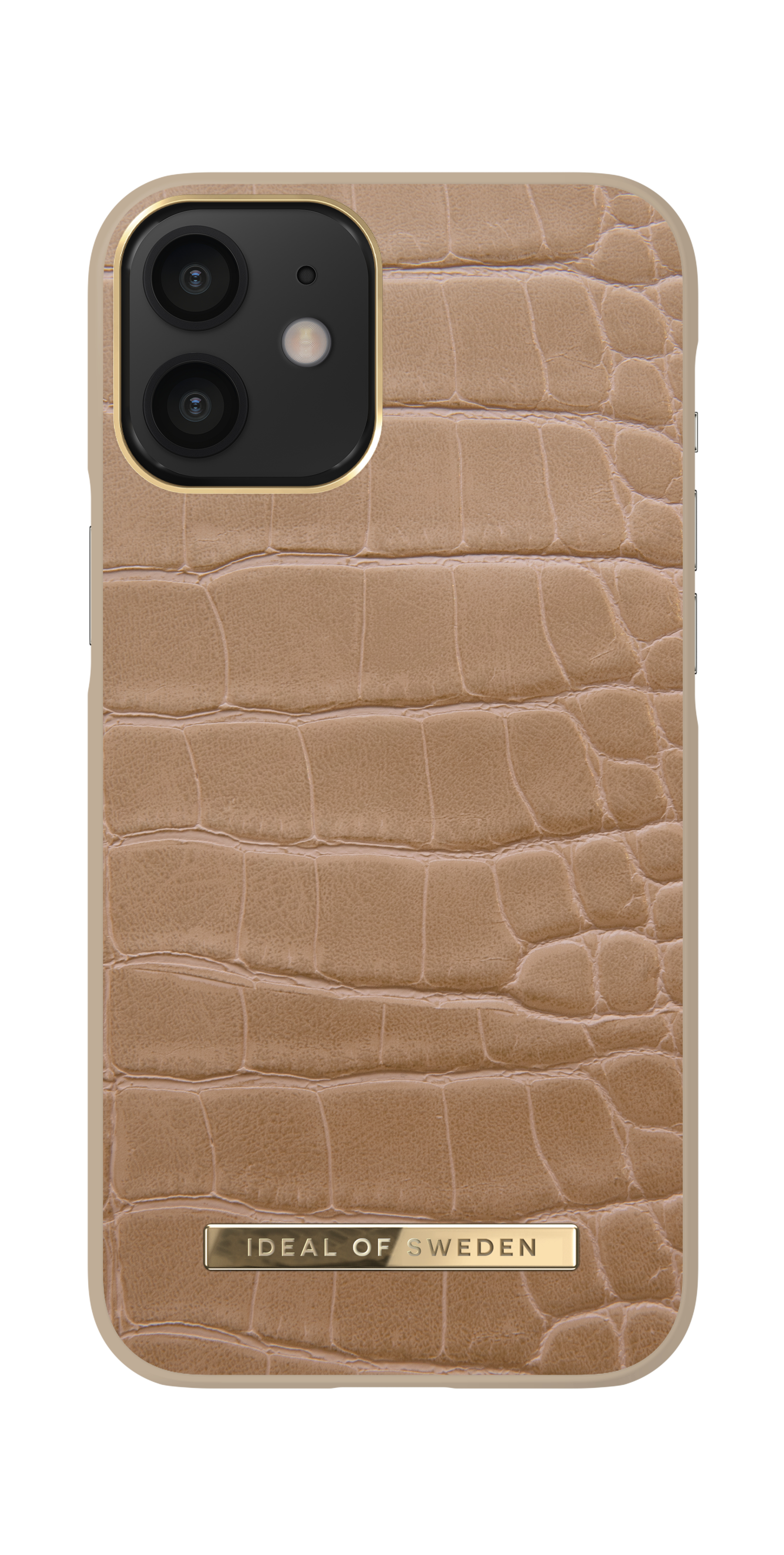 iDeal of Sweden Atelier Case iPhone 12 MINI Camel Croco – image 3