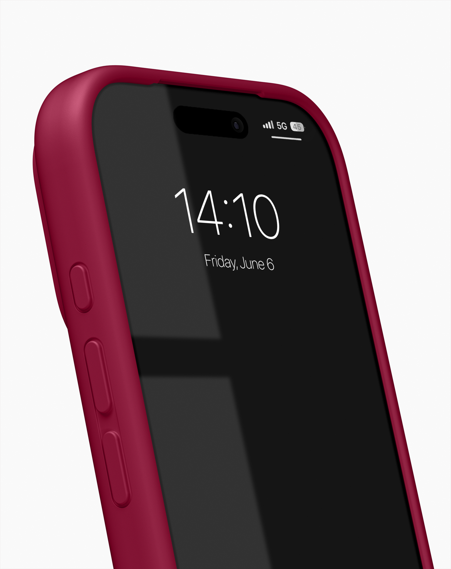 iDeal of Sweden Silicone Case iPhone 17 Pro Cranberry – image 4